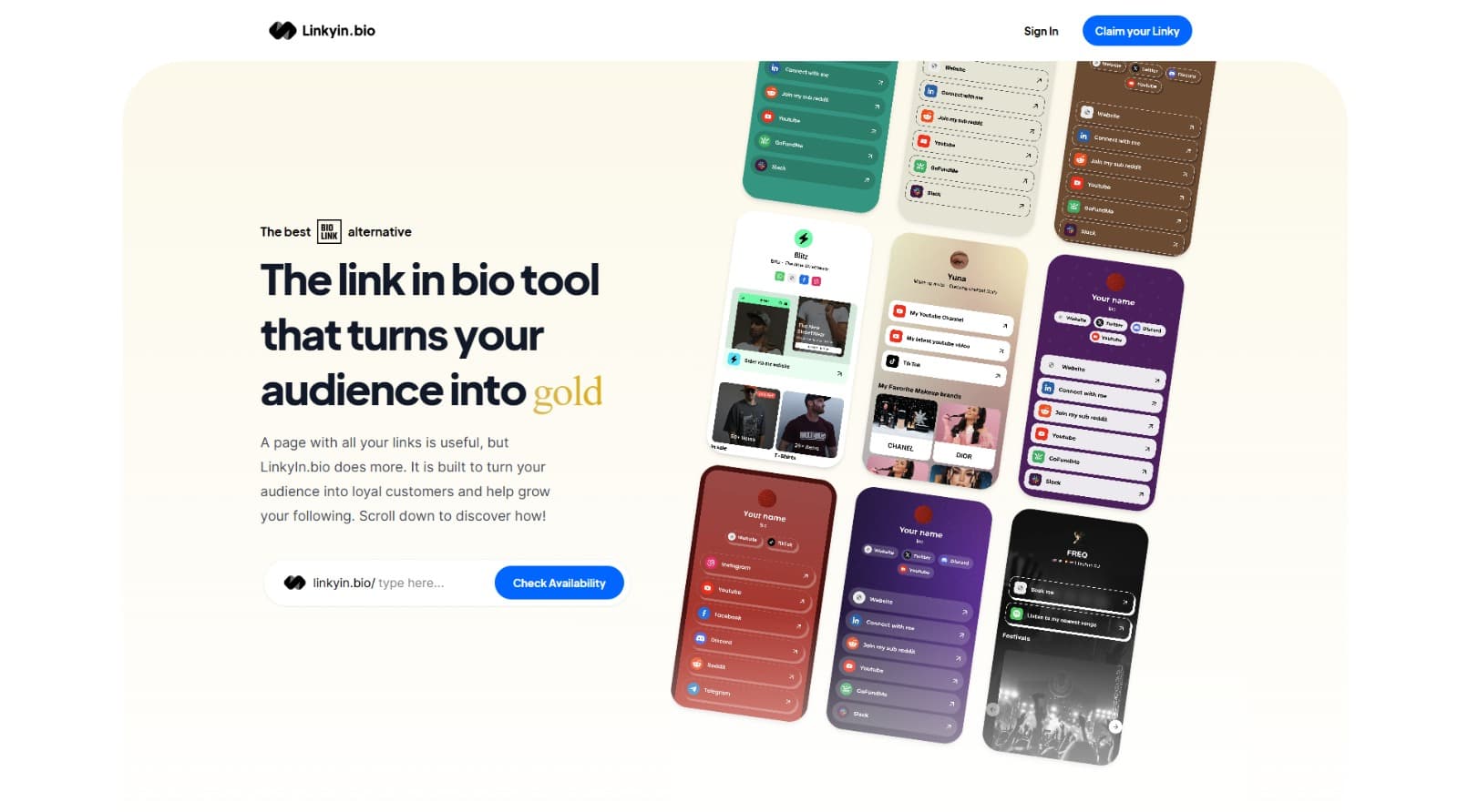 Linkyin.bio — 1